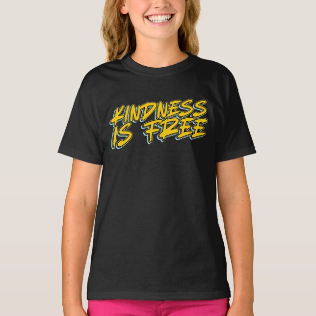 CAMISETA LA AMABILIDAD ES GRATIS (Anverso)