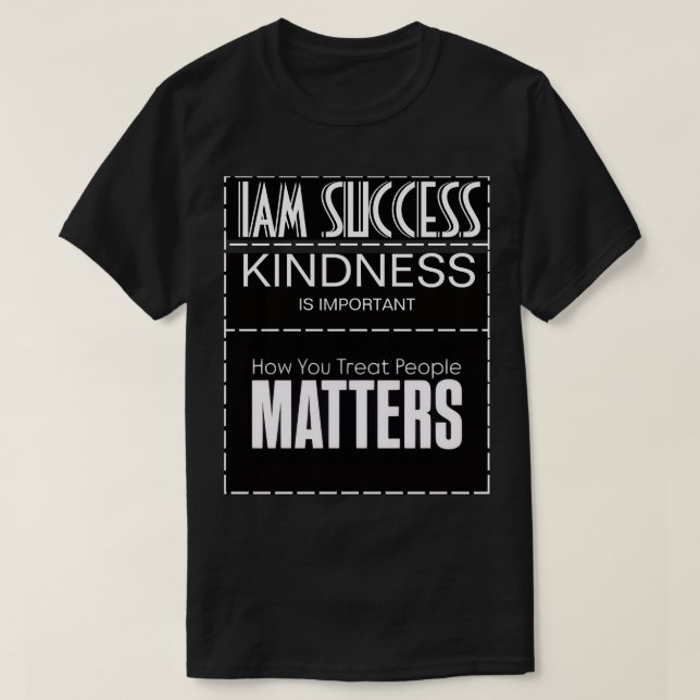CAMISETA LA AMABILIDAD ES IMPORTANTE (Diseño del anverso)