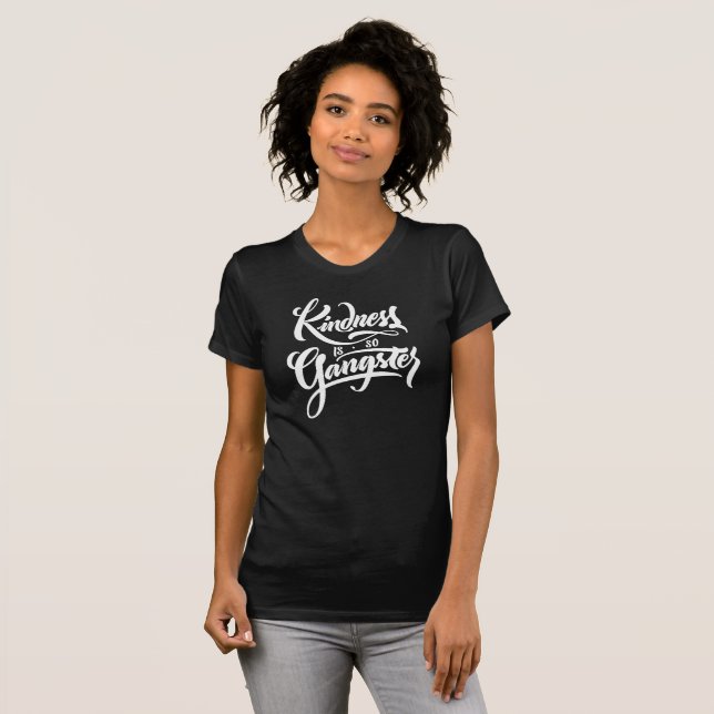 Camiseta La Amabilidad Es Tan Gangre (Anverso completo)