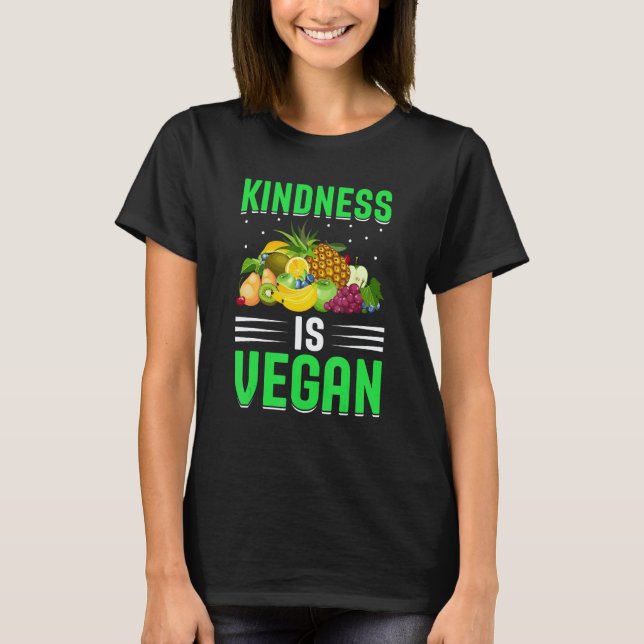 Camiseta La amabilidad es vegana (Anverso)
