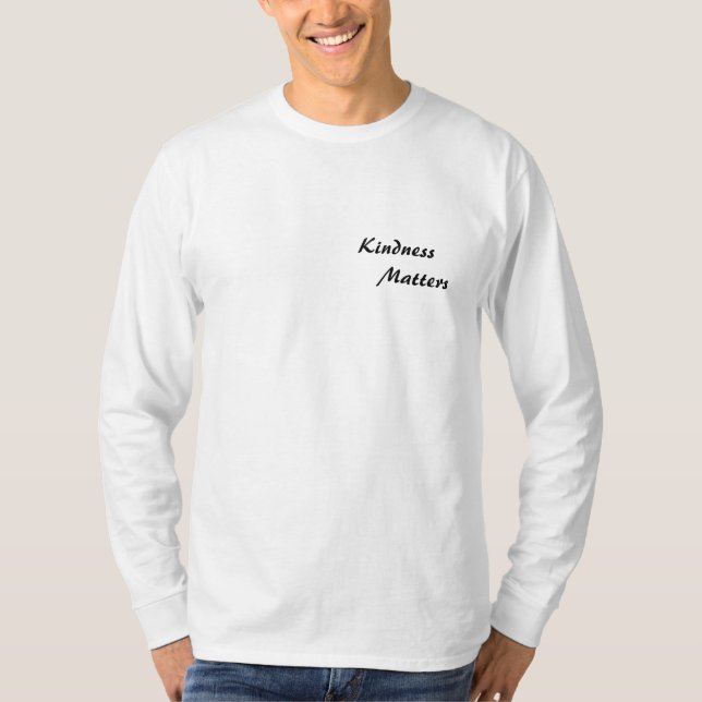 Camiseta La amabilidad importa (Anverso)