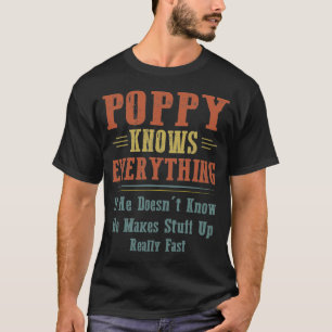 Camiseta La amapola lo sabe todo