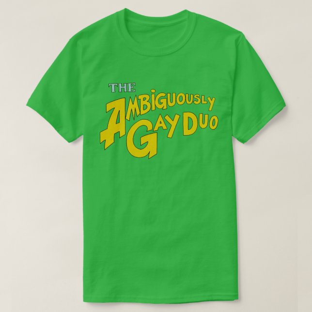 Camiseta La ambigua cosecha del dúo gay (Diseño del anverso)