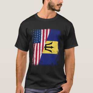 Camiseta La americanidad barbadense se aleja de la mitad de