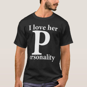 Camiseta La amo por su publicidad personal y de su pareja