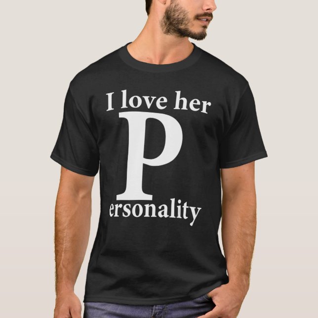 Camiseta La amo por su publicidad personal y de su pareja (Anverso)