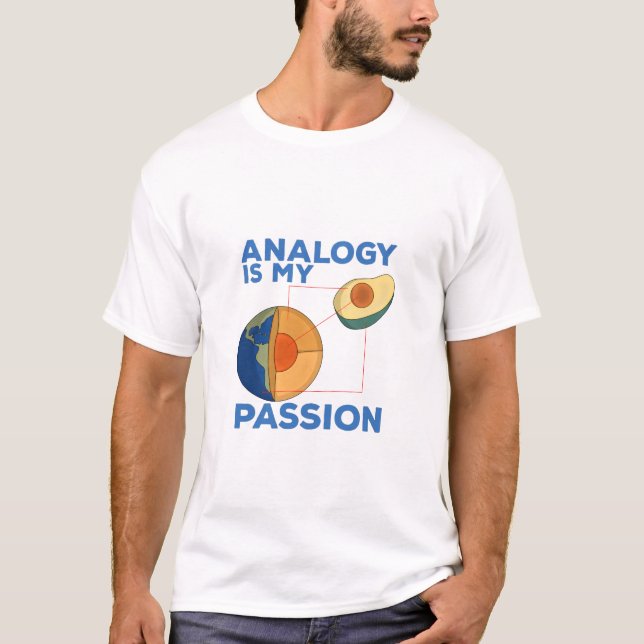 Camiseta La Analogía Es Mi Pasión (Anverso)