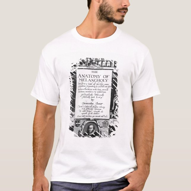 Camiseta La anatomía de la melancolía (Anverso)
