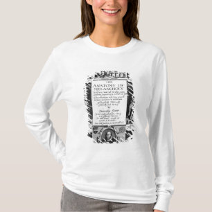 Camiseta La anatomía de la melancolía