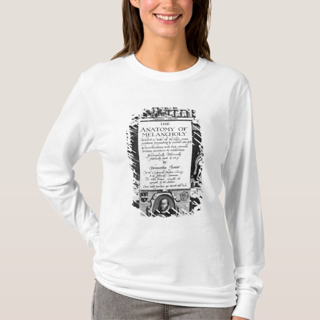 Camiseta La anatomía de la melancolía (Anverso)