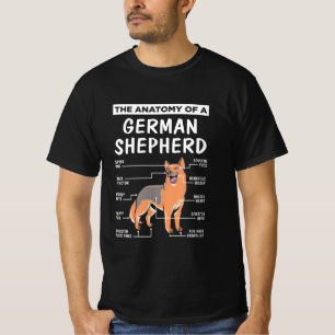 Camiseta La Anatomía De Un Pastor Alemán