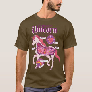 Camiseta La anatomía de un unicornio