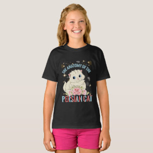 Camiseta La Anatomía Del Gato Persa