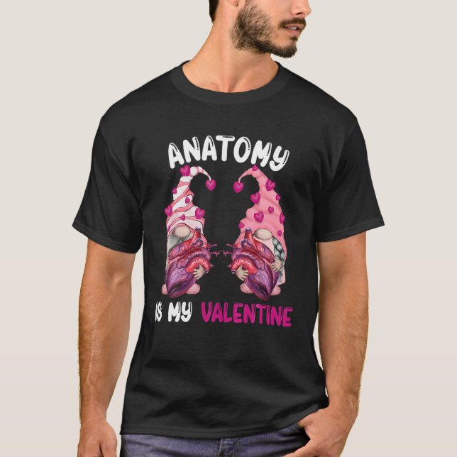 Camiseta La Anatomía Es Mi Valentina De Enfermería Med Scho (Anverso)