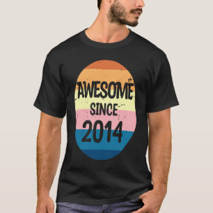 Camiseta La añeja puesta de sol impresionante desde el cump