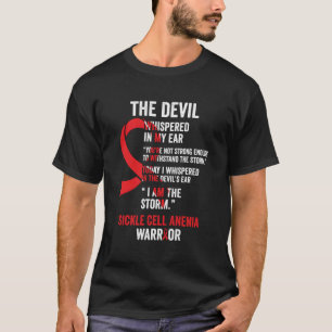 Camiseta La anemia falciforme a la maldad apoya a Ri