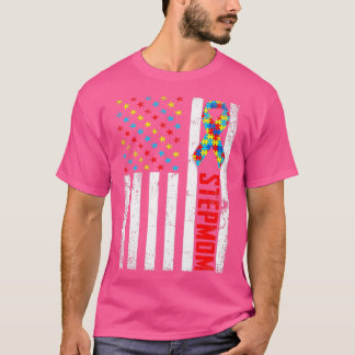 Camiseta La angustiada bandera de Estados Unidos: Concienci