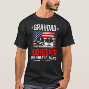 Camiseta La angustiada bandera de los Estados Unidos El gua