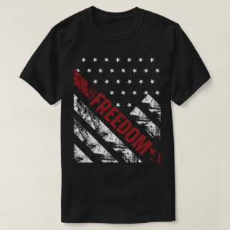 Camiseta La angustiada libertad de Estados Unidos