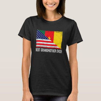 Camiseta La angustiada Mejor Abuela, Camerún Americano
