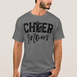 Camiseta La animadora rosa mamá Shirt Cheer Regalos De Mamá