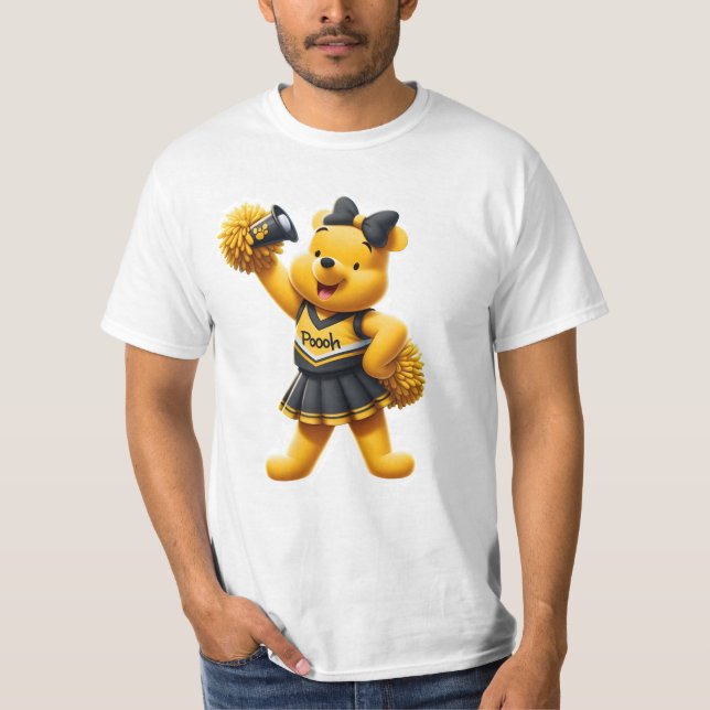 Camiseta La animadora Winnie the Pooh (Anverso)