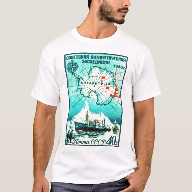 Camiseta La Antártida 1956 (Anverso)