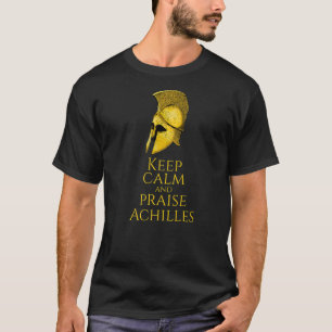 Camiseta La Antigua Mitología Griega Mantiene La Calma Y Al