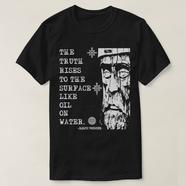 Camiseta La antigua sabiduría eslava (Diseño del anverso)
