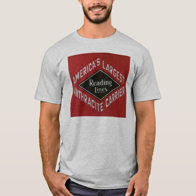 Camiseta La antracita fue    llevada por el ferrocarril de  (Anverso)