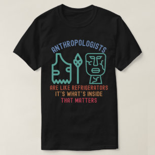 Camiseta La antropología divertida mayor, la antropología d