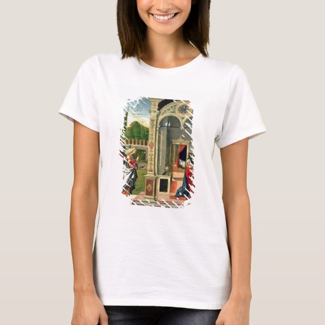 Camiseta La anunciación (aceite en el panel) 2 (Anverso)