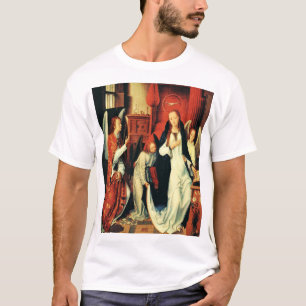 Camiseta La Anunciación de la Virgen María por Hans Memling