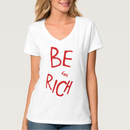 Camiseta La AOC Inspiró Al Progresista Político "Sé Rico"