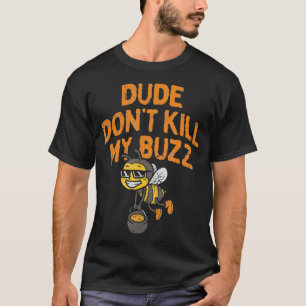 Camiseta La apicultura de Abeja Graciosa Cura de Insectos