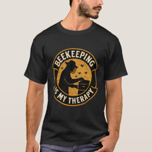 Camiseta La apicultura es mi arte de hobby terapéutico