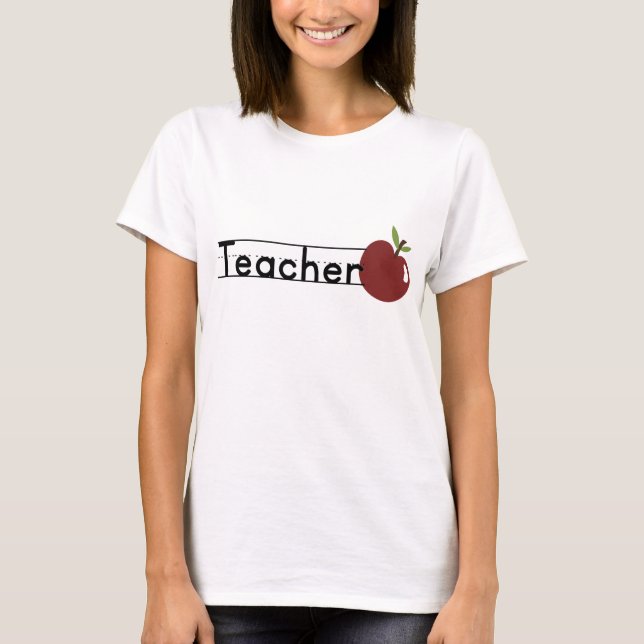 Camiseta La Apple del profesor (Anverso)