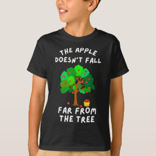 Camiseta La Apple no está lejos de la familia Tree Fun
