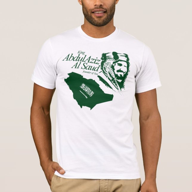 Camiseta la Arabia Saudita - abdulaziz del rey (Anverso)