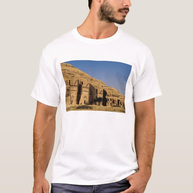 Camiseta La Arabia Saudita, sitio de Madain Saleh, 2 (Anverso)