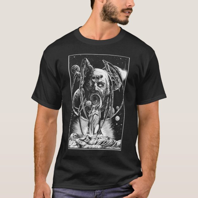 Camiseta La Araña En La Red (Anverso)