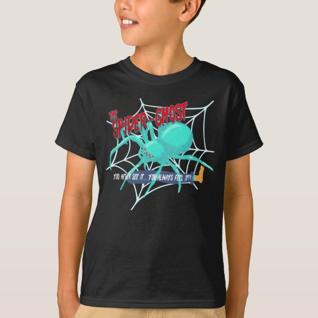Camiseta La Araña Fantasma de Halloween (Anverso)