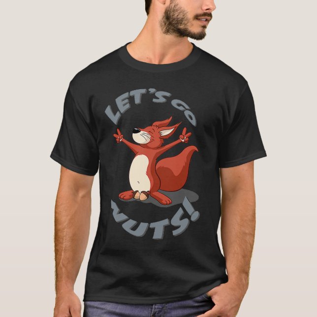Camiseta La ardilla deja ir a las nueces (Anverso)