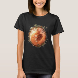 Camiseta La ardilla dorsal suave y los animales salvajes de