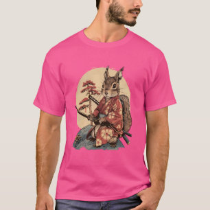 Camiseta La ardilla japonesa Ninja de Samurai