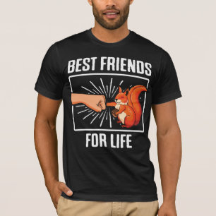 Camiseta La ardilla Mejor Amiga Animal Para El Amante De La