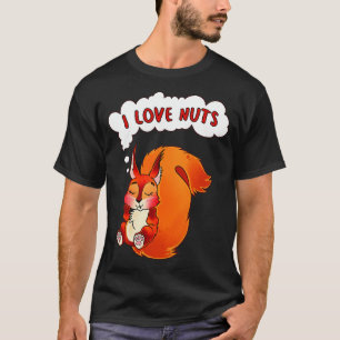 Camiseta La ardilla que amo las nueces