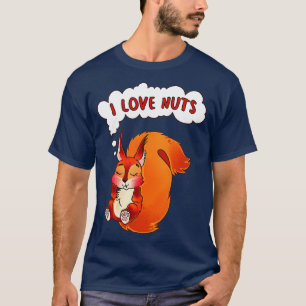 Camiseta La ardilla que amo las nueces