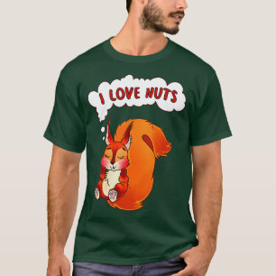 Camiseta La ardilla que amo las nueces