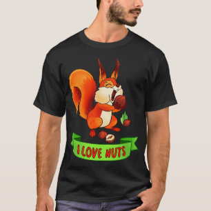 Camiseta La ardilla que amo las nueces 2